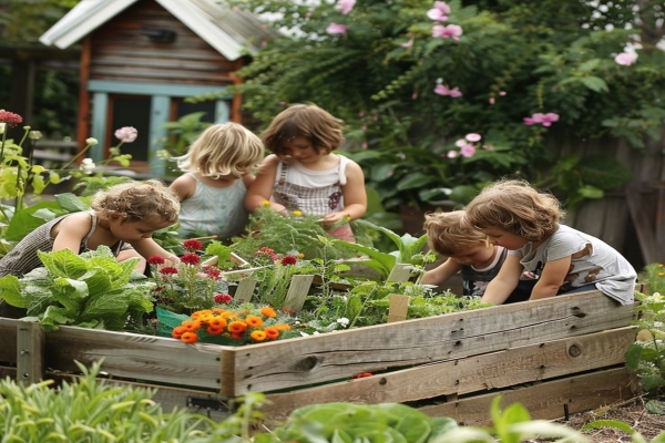 Agripreneurship kids Garden